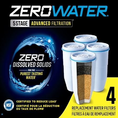 ZEROWATER REPLACEMENT FILTER 4PK ZR-006